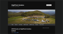 Desktop Screenshot of highpoint-aviation.org