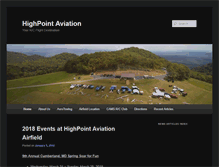 Tablet Screenshot of highpoint-aviation.org